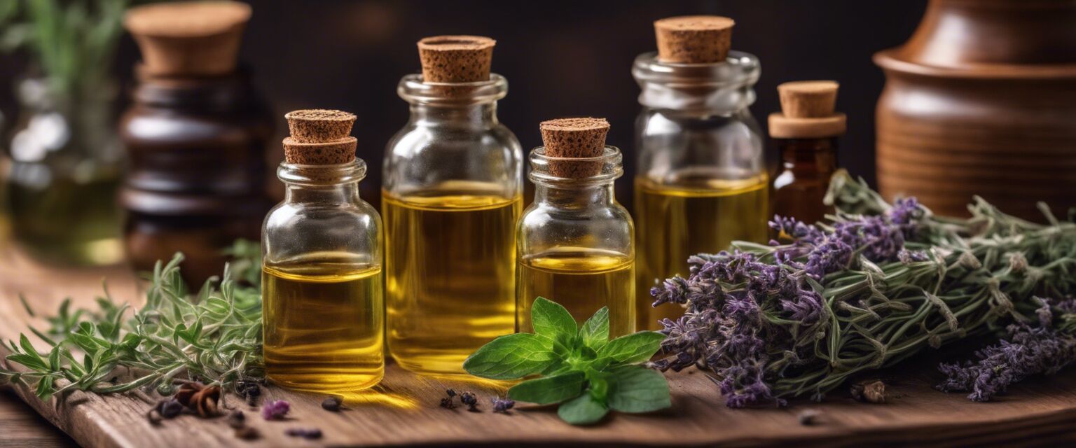 Natural herbs and essential oils