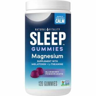 Natural Vitality Sleep Gummies with Magnesium, Melatonin, and L-Theanine