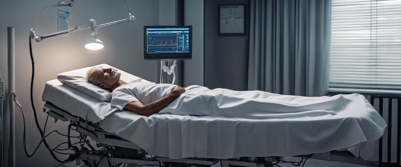 Sleep study process
